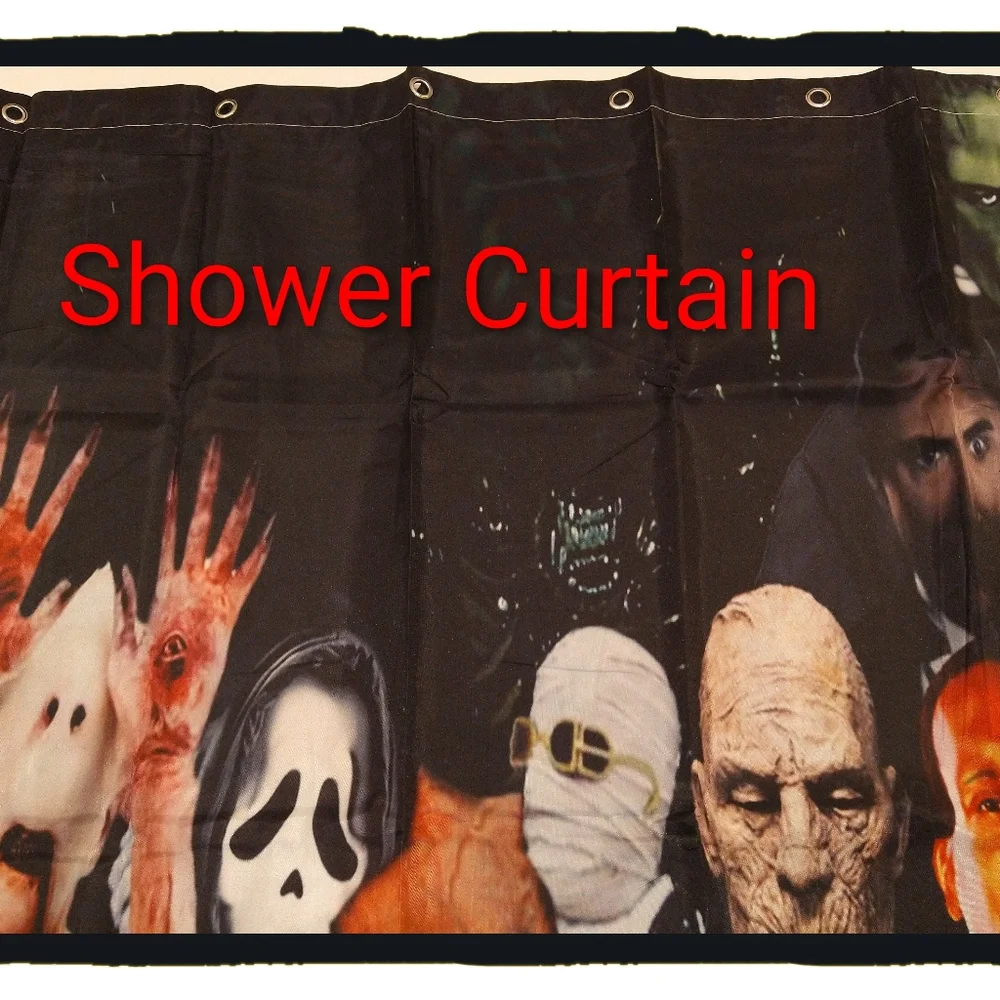☠️ Horror Movie Characters ☠️ 4-pc Bathroom Set  * NWOT *